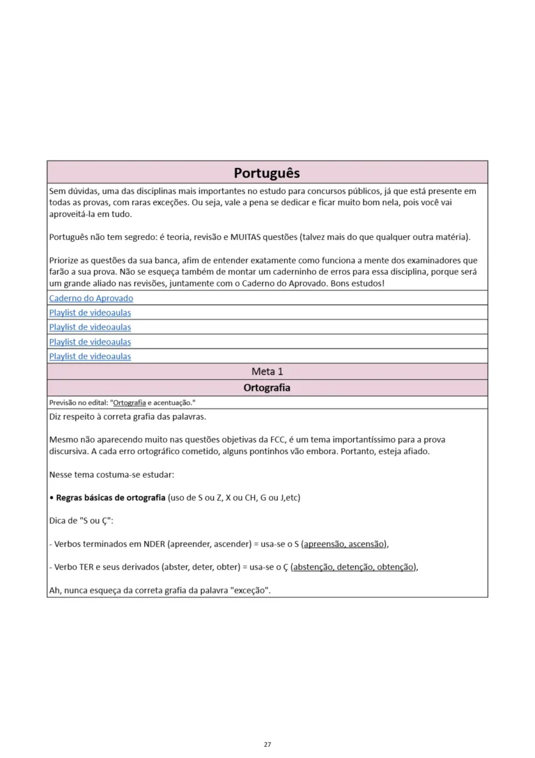 Guia de Estudos para TRT - AMOSTRA @cadernoaprovado_9